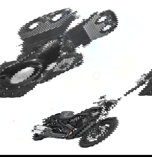 Motor Completo Nfe Baixa Base Troca Harley Night Rod 07-11