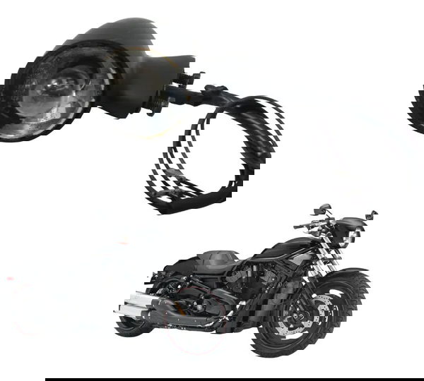 Pisca Traseiro C/avaria Harley Night Rod 07-11 Original