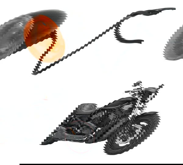 Pisca Dianteiro S/plug Harley Night Rod 07-11 Original Laranja