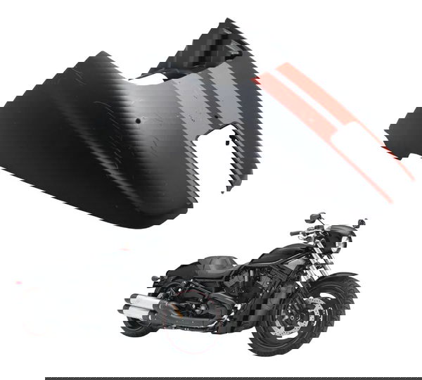 Paralama Traseiro C/detalhes Harley Night Rod 07-11 Original Traseira