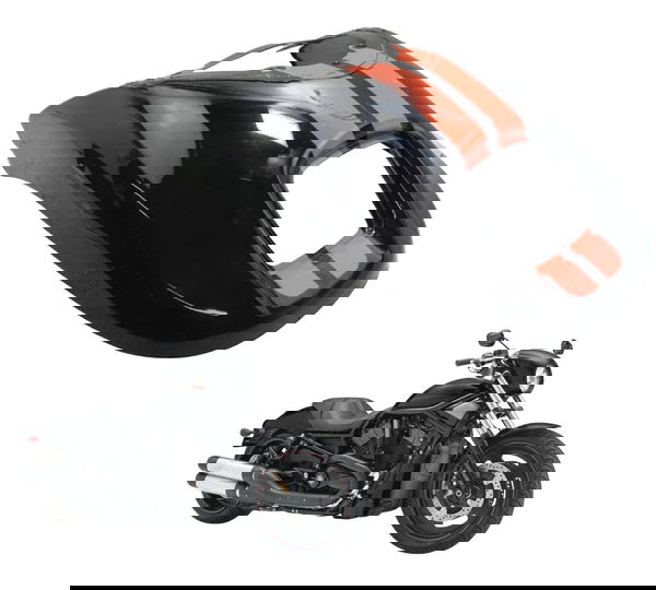 Paralama Traseiro C/detalhes Harley Night Rod 07-11 Original Traseira