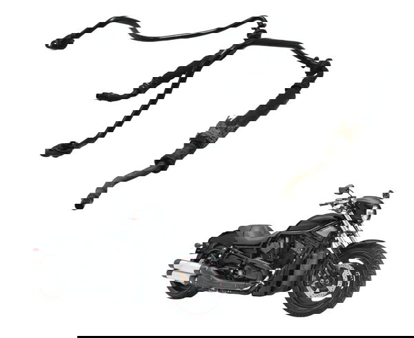 Par Mangueira Radiador C/detalhes Harley Night Rod 07-11 Org