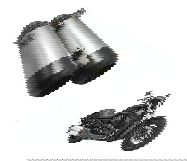 Par Ponteira Escape Harley Night Rod 07-11 Original