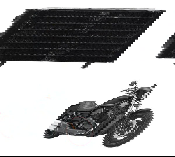 Radiador Óleo C/detalhes Harley Night Rod 07-11 Original