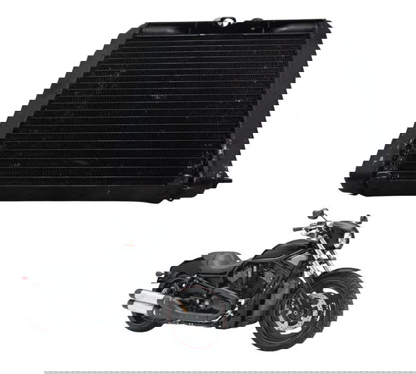 Radiador C/detalhes Harley Night Rod 07-11 Original