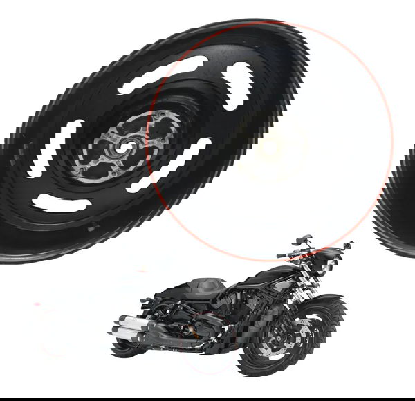 Roda Traseira Harley Night Rod 07-11 Original Preto