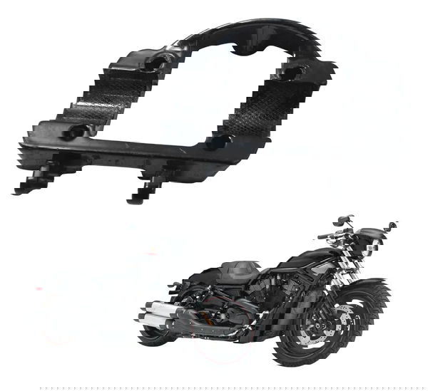 Tampa Riser Guidão Harley Night Rod 07-11 Original Preto