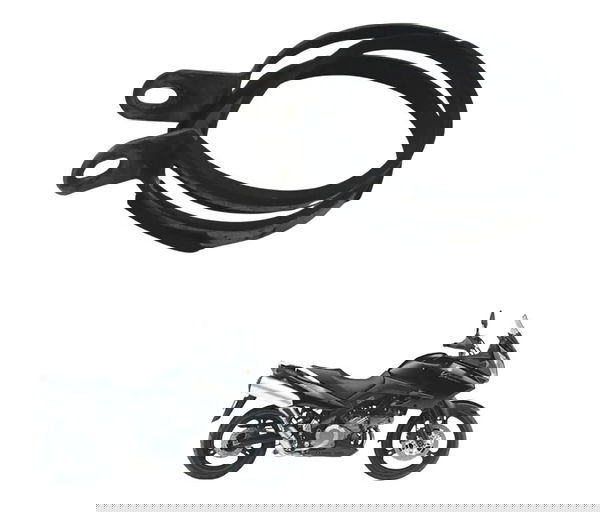 Abraçadeira Escape Suzuki Dl 1000 V-strom 05-11 Original
