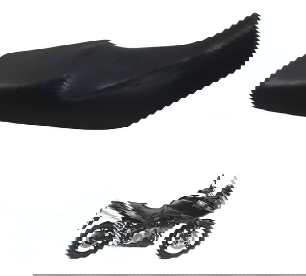 Banco C/ Detalhes  Suzuki Dl 1000 V-strom 05-11 Original Preto