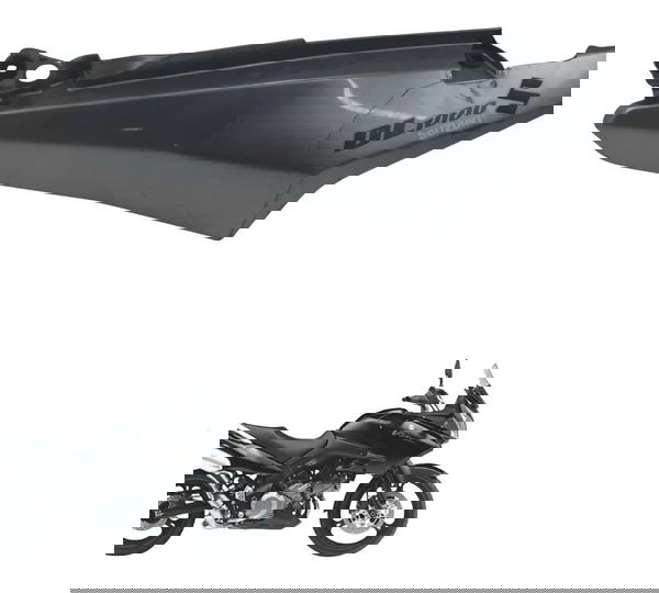 Carenagem Rabeta Esq C/ Avaria Suzuki Dl 1000 V-strom 05-11 Cinza-escuro