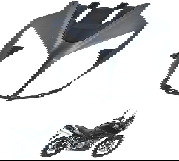 Carenagem Farol C/avar Suzuki Dl 1000 V-strom 05-11 Original Cinza