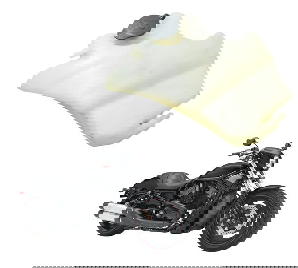 Reservatório Água C/detalhes Harley Night Rod 07-11 Original