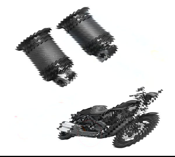 Par Pedaleira Traseira C/det Paralela Harley Night Rod 07-11