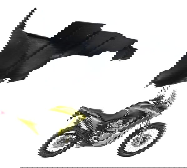 Acabamento Radiador Direito Honda Xl 700v Transalp 11-14 Ori Cinza-escuro