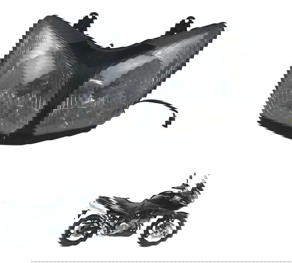 Farol Bloco Óptico C/ Avaria Suzuki Dl 1000 V-strom 05-11 Ambos Lados