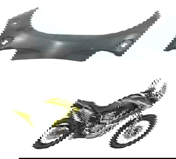 Acabamento Frontal Tanque Honda Xl 700v Transalp 11-14 Origi Preto