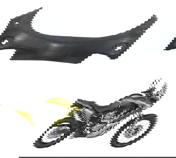 Acabamento Frontal Tanque Honda Xl 700v Transalp 11-14 Origi Cinza