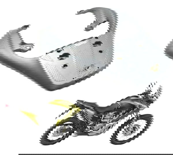 Alça Traseira Honda Xl 700v Transalp 11-14 Original Prateado