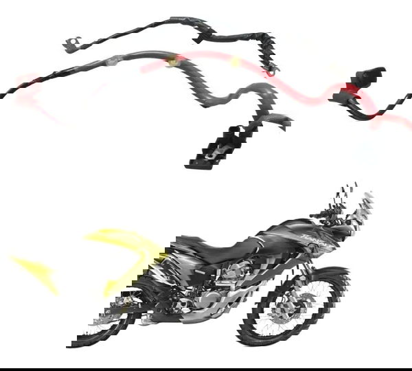 Cabo +/- Bateria Honda Xl 700v Transalp 11-14 Original