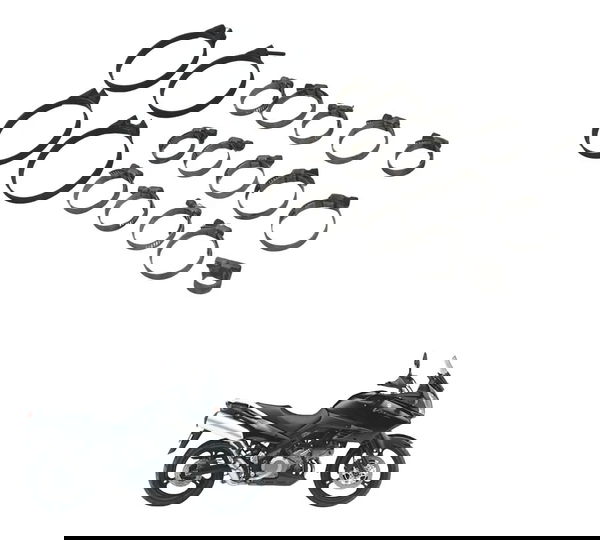 Kit Abraçadeira Diversas Suzuki Dl 1000 V-strom 05-11 Origi