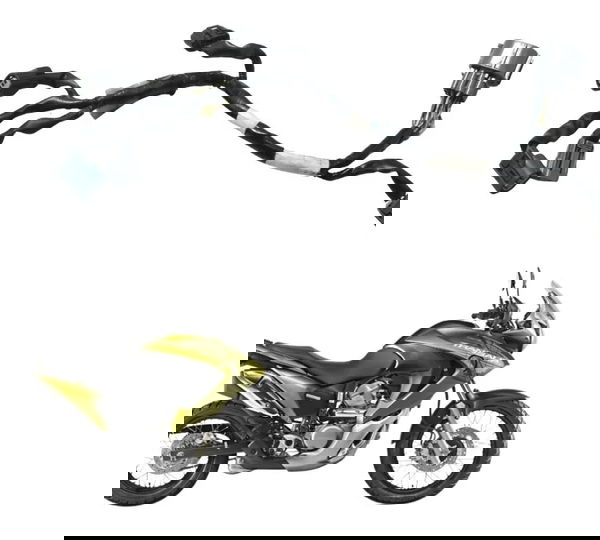 Chicote Corpo Injeção Honda Xl 700v Transalp 11-14 Original Preto