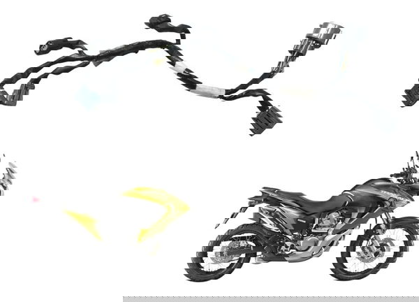 Chicote Corpo Injeção Honda Xl 700v Transalp 11-14 Original Preto