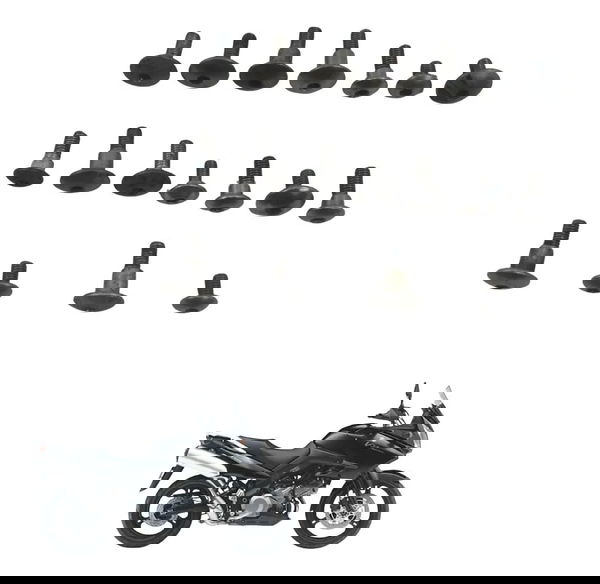 Kit Parafuso Carenagem Diversas Suzuki Dl 1000 V-strom 05-11