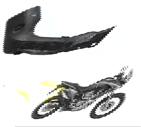 Capa Proteção Escape C/detalhes Honda Xl 700v Transalp 11-14