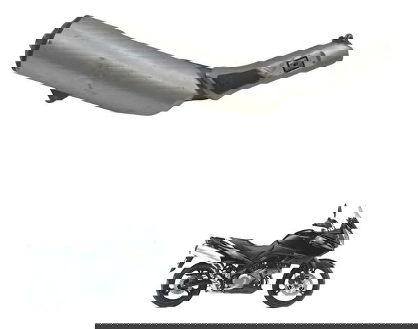 Ponteira Escape Esquerda Suzuki Dl 1000 V-strom 05-11 Origi