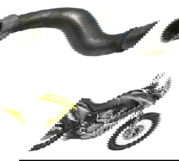 Curva Escape C/detalhe Honda Xl 700v Transalp 11-14 Original