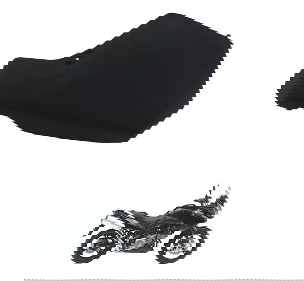 Protetor Punho Esq C/ Avaria Suzuki Dl 1000 V-strom 05-11 Preto Esquerdo
