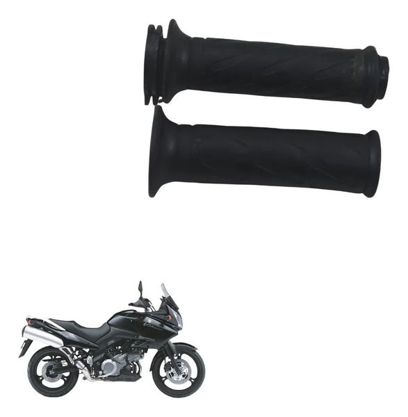 Par Manoplas Suzuki Dl 1000 V-strom 05-11 Original Preto