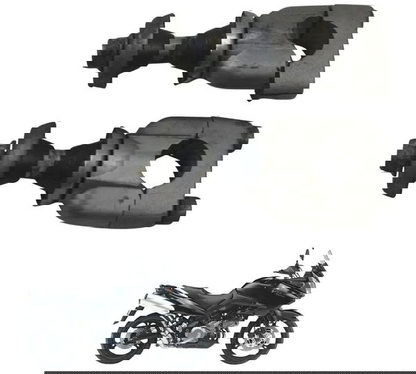 Par Riser Guidão Suzuki Dl 1000 V-strom 05-11 Original Cinza