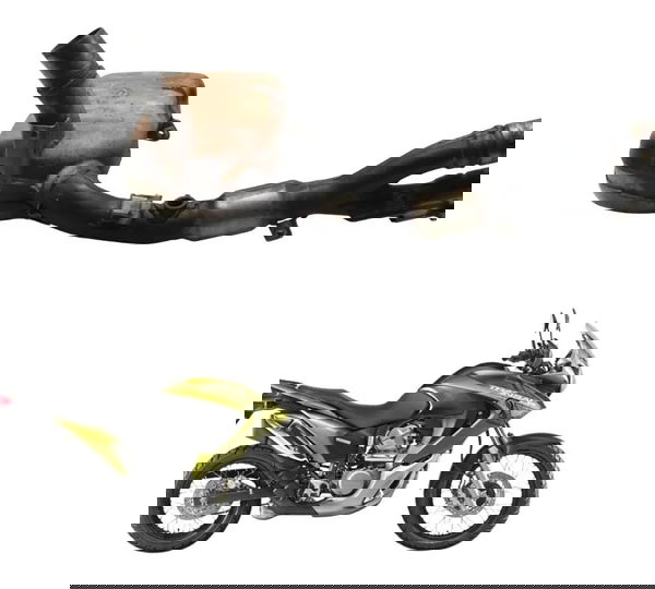 Curva Escape Catalisador Honda Xl 700v Transalp 11-14 Origin