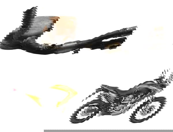 Curva Escape Catalisador Honda Xl 700v Transalp 11-14 Origin