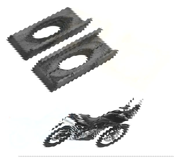 Par Esticador Corrente Suzuki Dl 1000 V-strom 05-11 Original Cinza