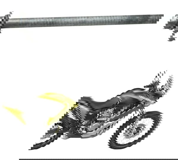 Eixo Roda Traseira Honda Xl 700v Transalp 11-14 Original