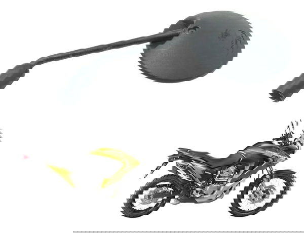 Espelho Retrovisor Esquerdo Honda Xl 700v Transalp 11-14 Ori