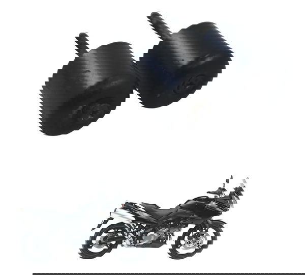 Par Peso Guidão Suzuki Dl 1000 V-strom 05-11 Original Preto