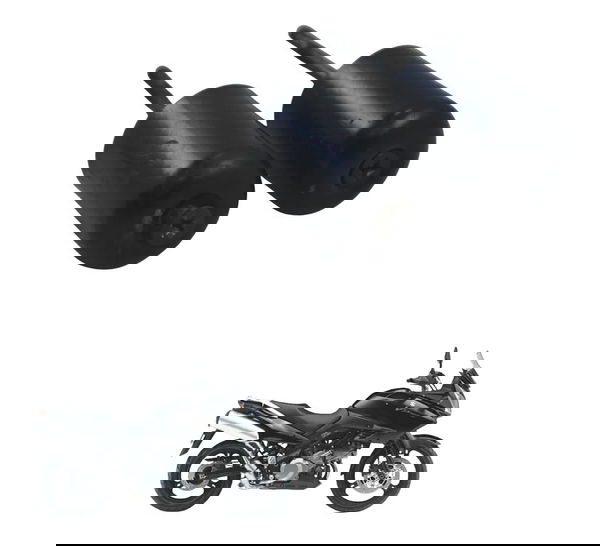 Par Peso Guidão Suzuki Dl 1000 V-strom 05-11 Original Preto