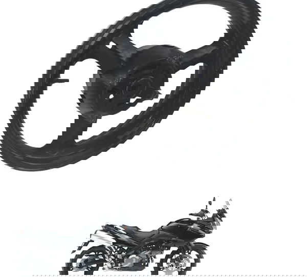 Roda Traseira Suzuki Dl 1000 V-strom 05-11 Original Preto