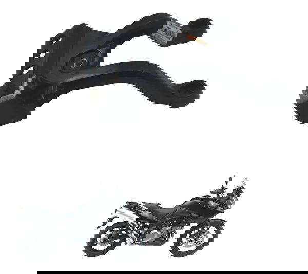 Suporte Pedaleira Tras C/detal Suzuki Dl 1000 V-strom 05-11 Preto