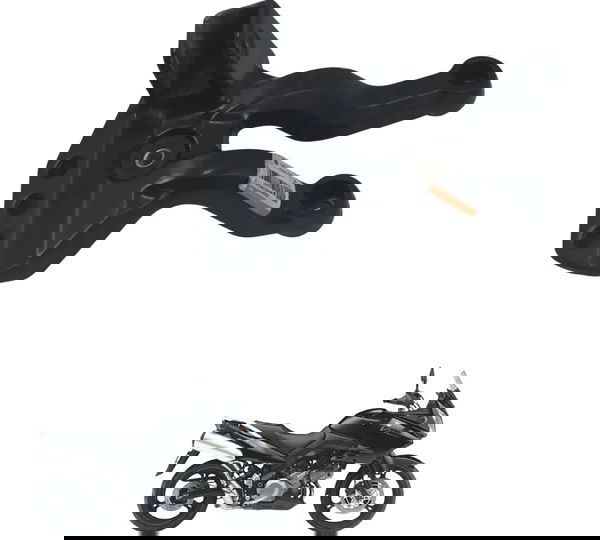 Suporte Pedaleira Tras Esq Suzuki Dl 1000 V-strom 05-11 Orig Preto