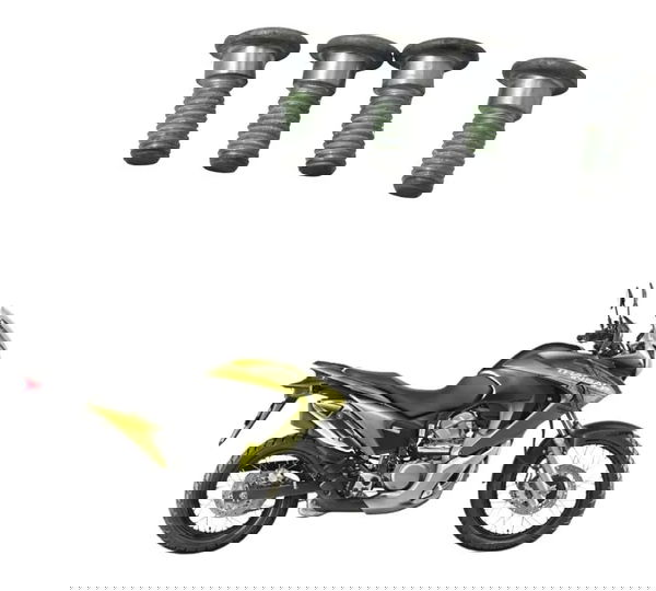 Jogo Parafuso Disco Freio Tras Honda Xl 700v Transalp 11-14