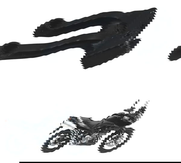 Suporte Pedaleira Tras Esq Deta Suzuki Dl 1000 V-strom 05-11 Preto