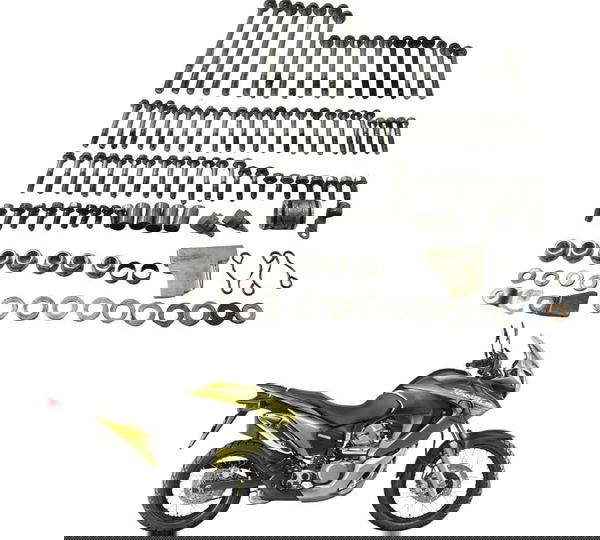 Kit Parafuso Motor Honda Xl 700v Transalp 11-14 Original