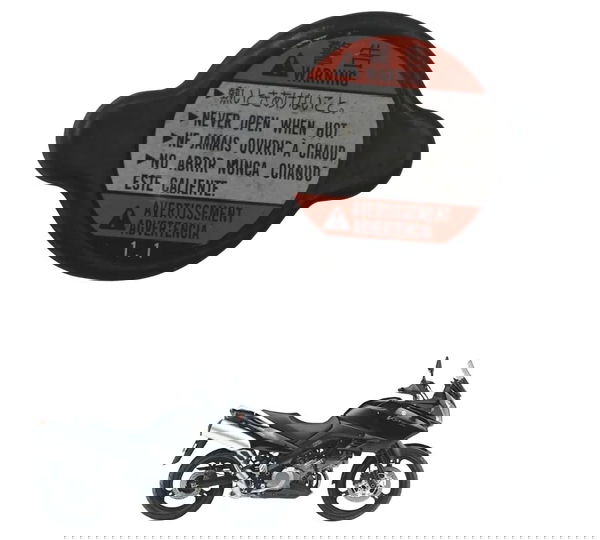 Tampa Radiador Suzuki Dl 1000 V-strom 05-11 Original