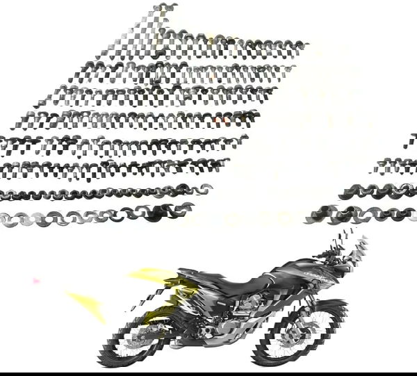 Kit Parafuso Diversos Honda Xl 700v Transalp 11-14 Original