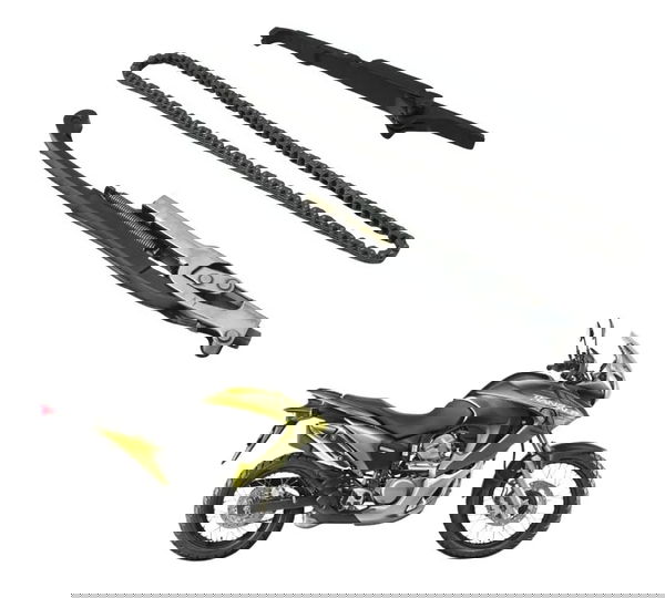 Kit Guia Tensor Corrente Coman Honda Xl 700v Transalp 11-14