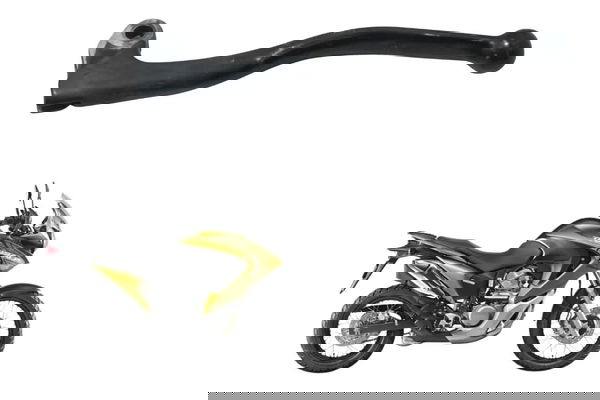 Manete Embreagem C/ Detalhes Honda Xl 700v Transalp 11-14 Cinza-escuro